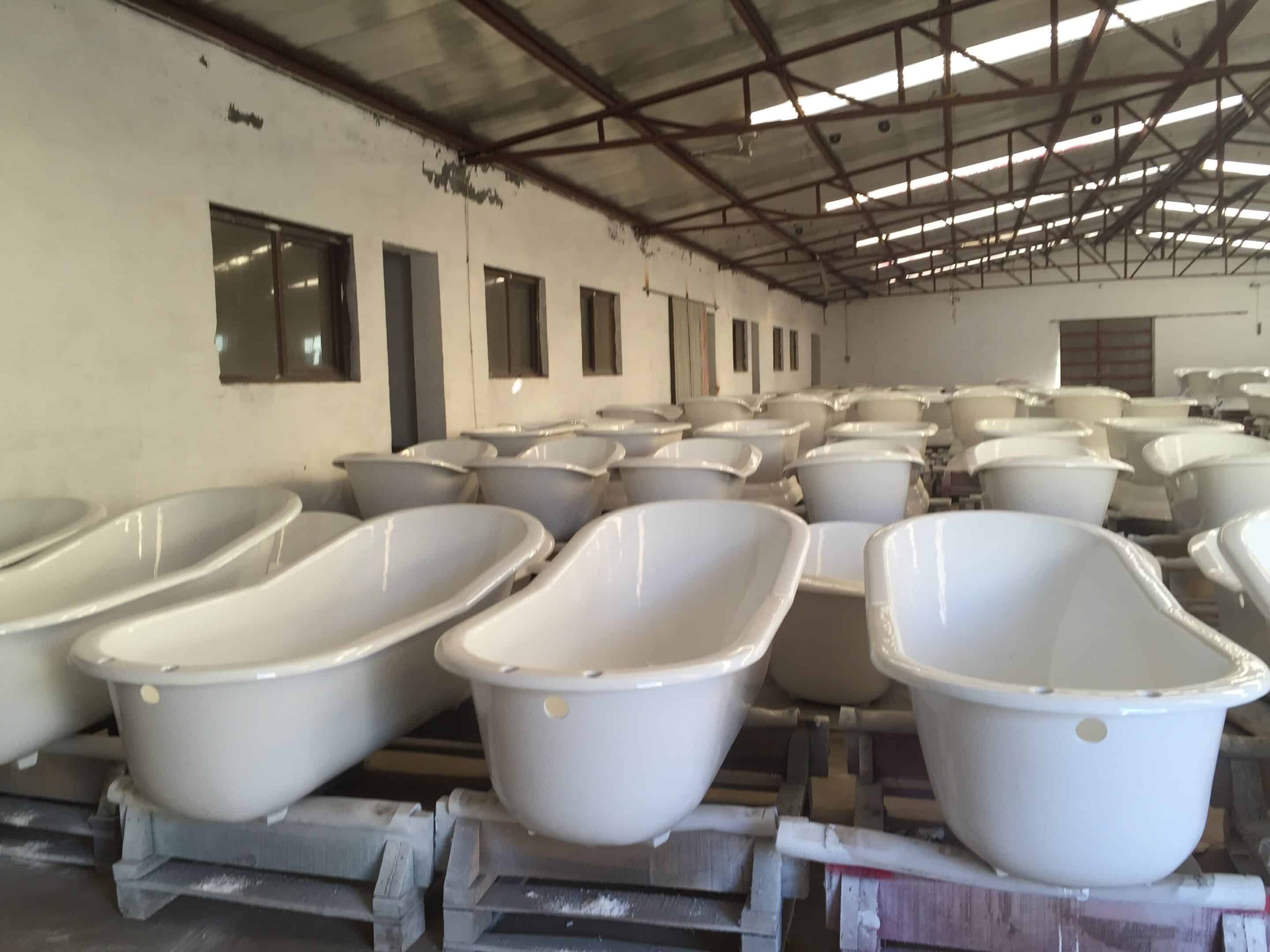 Cast Iron Bathtub Production Line Interior