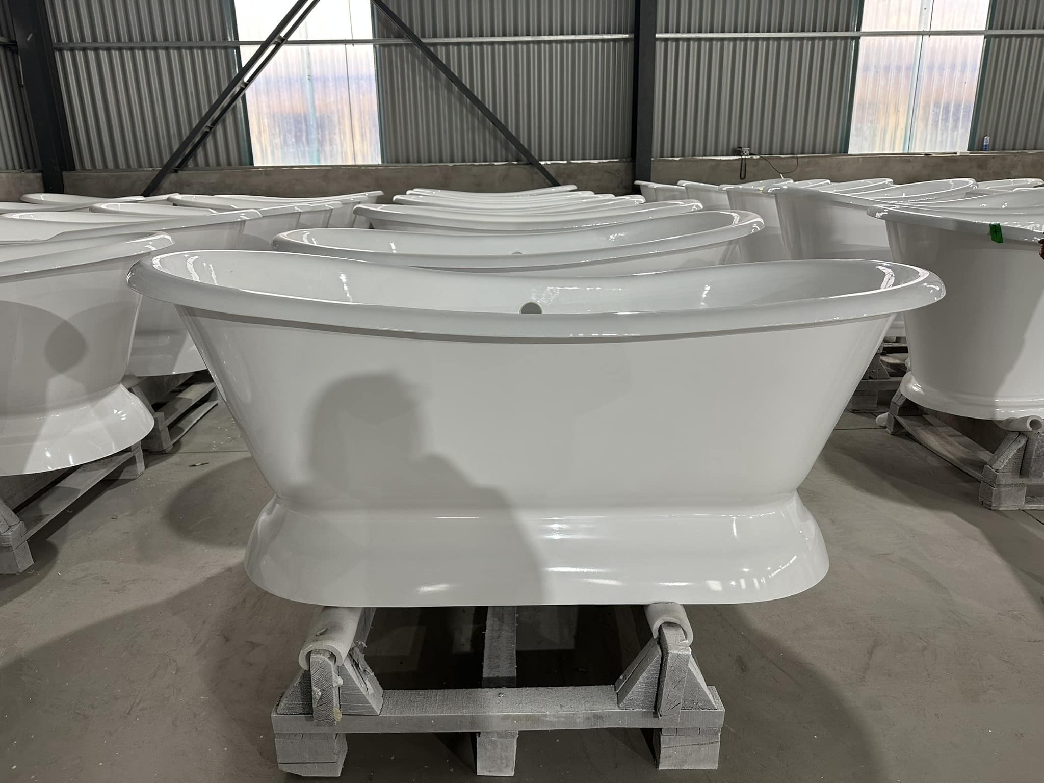 Cast Iron Pedestal Freestanding Bathtub Wholesale